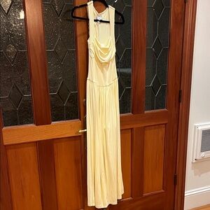 Chic Yellow Maxi Dress